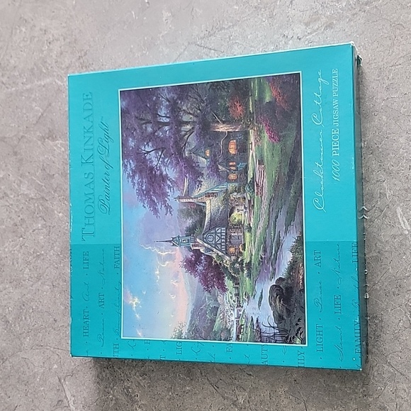 (J6) Thomas KinKade 1000 jigsaw Puzzle - Picture 1 of 5
